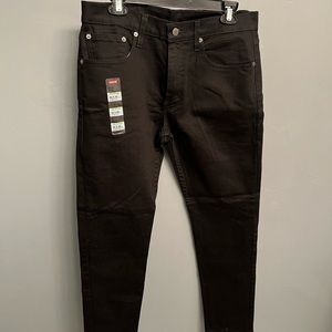 Levi’s 512 Slim Taper Stretch 32x30 Black Jeans